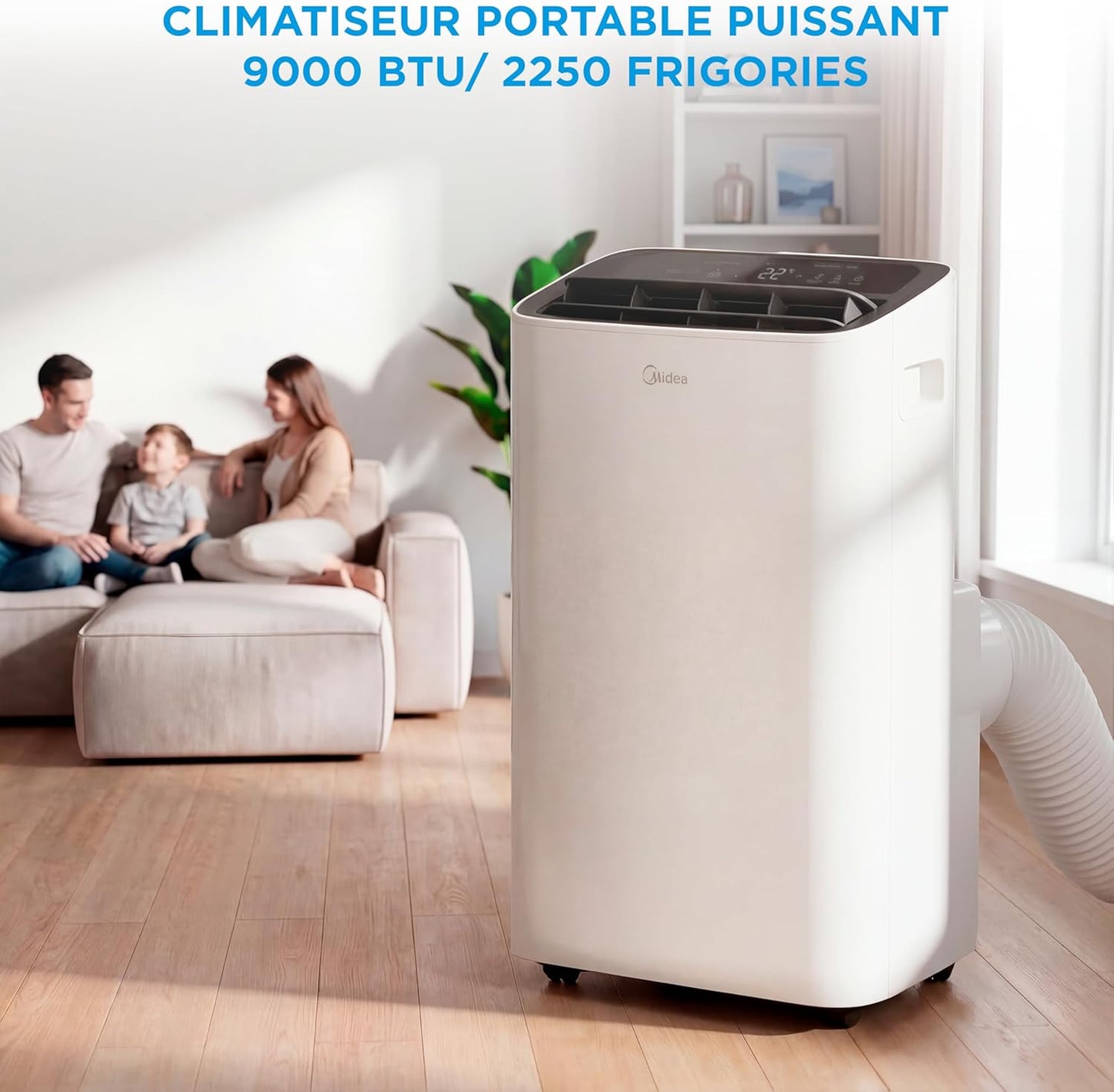 Climatiseur Mobile 3 en 1 avec App de Contrôle & Télécommande