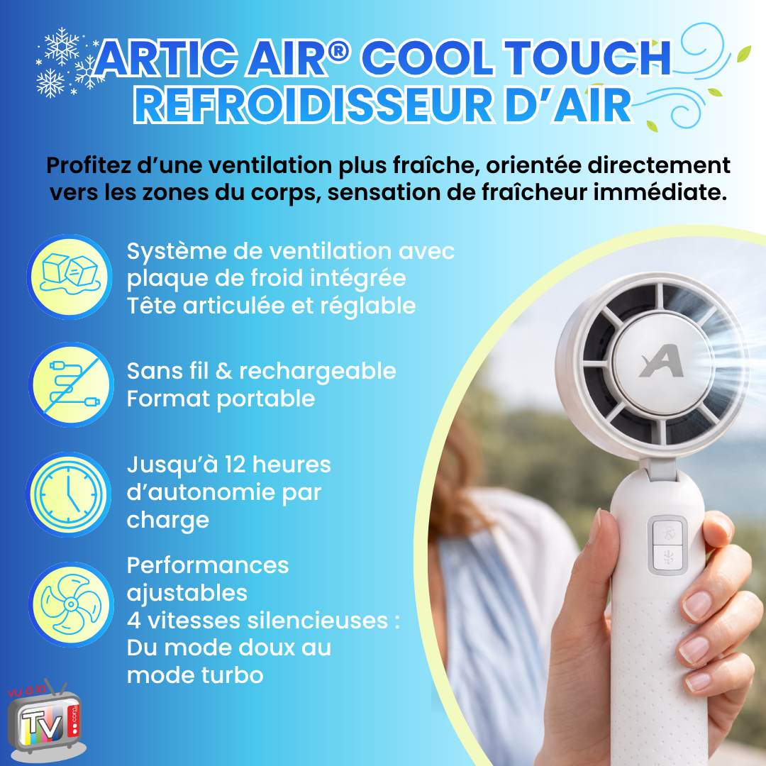 Ventilateur Portable Cool Touch